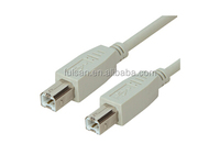 Chapado en oro USB tipo B, USB 2,0 a macho a B Cable macho para impresora