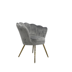Comodo Salotto di Lusso <span class=keywords><strong>Oro</strong></span> <span class=keywords><strong>Gambe</strong></span> In Metallo <span class=keywords><strong>Poltrona</strong></span> Divano di Velluto Sedia - Product Image 6