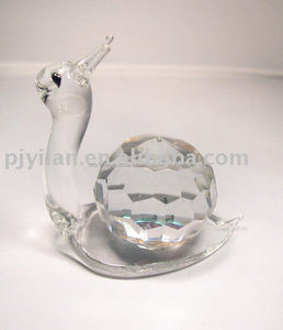 Élégante de mariée souviner cristal escargot <span class=keywords><strong>figurine</strong></span> - Product Image 1