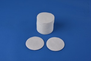 Cuscinetti di cotone assorbenti di trucco dei cosmetici del cotone 100% rotondi per i prodotti di bellezza per il cuscinetto di rimozione di trucco del cuscinetto di pulizia delle donne - Product Image 2