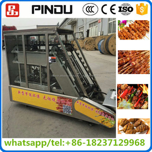 Sans fumée automatique viande de poisson viande légumes barbecue shish <span class=keywords><strong>kebab</strong></span> shawarma grill machine pour vente au sri lanka - Product Image 2