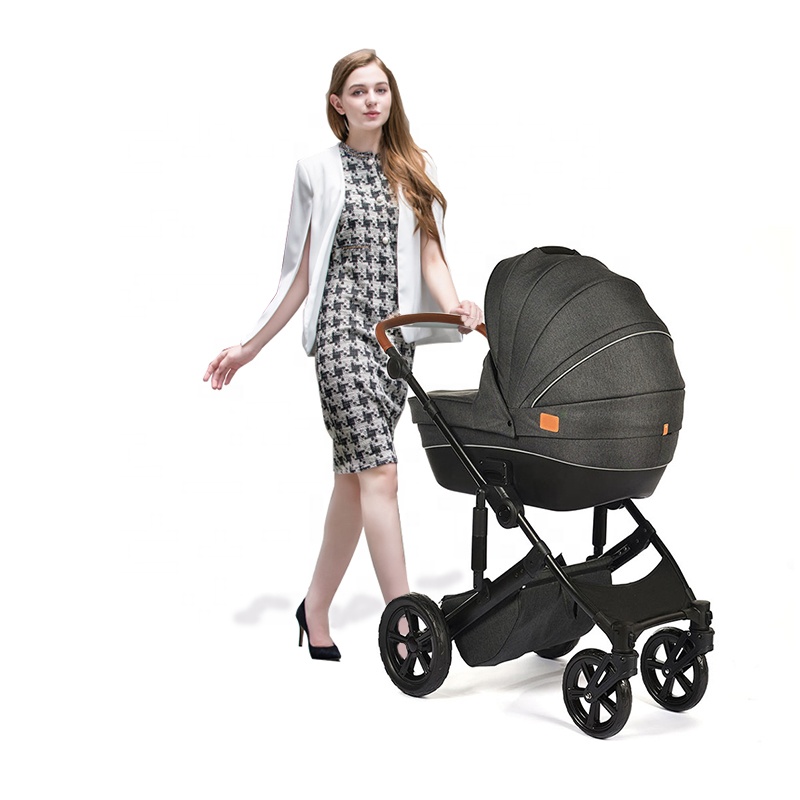 Европейская мода, детская коляска 2 в 1 EN1888 с сиденьем, детская коляска с высоким ландшафтом, детская коляска и детские коляски