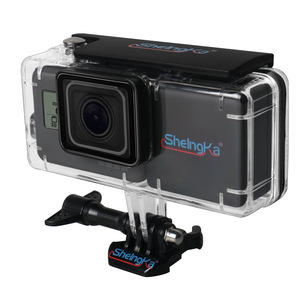 JingYing 핫 세일 투명 방수 액션 카메라 go pro 5 6 외부 배터리 케이스 - Product Image 3