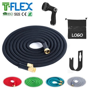 Magic expandible latex flexible elastico encogimiento <span class=keywords><strong>manguera</strong></span> de <span class=keywords><strong>jardin</strong></span> <span class=keywords><strong>para</strong></span> América 50ft anaconda Azul expandible agua manguer - Product Image 2