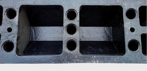 560*160*100มม.สีเหลืองและสีดำ Locator รถที่จอดรถล้อ <span class=keywords><strong>Stopper</strong></span> - Product Image 4