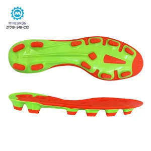 2021 nouveau Coloré TPU Foot Dehors Moule Chaussures Semelle de Football Moule