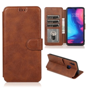 Di alta qualità di cuoio dell'unità di elaborazione cassa del telefono delle cellule del telefono mobile caso di cuoio di vibrazione con la fessura per carta per la nota <span class=keywords><strong>redmi</strong></span> <span class=keywords><strong>7</strong></span> - Product Image 1