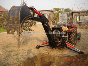 बहु समारोह LW-6 खेत उद्यान towable बेकहो लोडर - Product Image 6