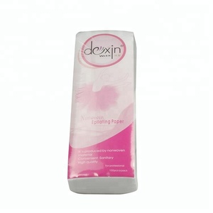 Dexin al por mayor 7*20 cm no tejido desechable de papel banda de cera depilatoria - Product Image 1