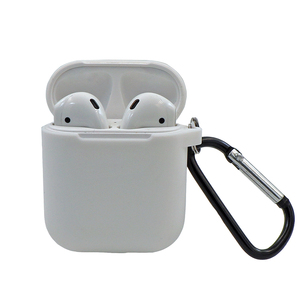 Para apple <span class=keywords><strong>airpods</strong></span> caso con llavero mosquetón <span class=keywords><strong>de</strong></span> protección slim delgado y la piel cubre para airpod caso <span class=keywords><strong>de</strong></span> <span class=keywords><strong>carga</strong></span> - Product Image 1