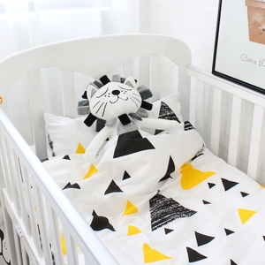 Custom Neonato Culla Nursery Boy Ragazza Sonno Letto Copertura Foglio di 3 Pezzi Set Tessuto di Cotone Con Chiusura Lampo <span class=keywords><strong>Per</strong></span> Biancheria Da Letto Del Bambino - Product Image 5