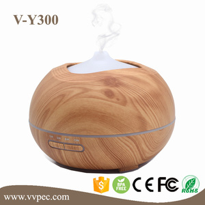 300 ml humidificadores de aire difusor de aceite esencial aroma lámpara <span class=keywords><strong>humidificador</strong></span> purificador Electric aroma difusor Mist Maker para el hogar de madera - Product Image 1