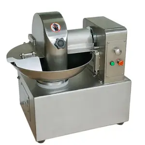 2024 Full automatic 5L meat bowl cutter sausage bowl cutter meat grinder vegetable crusher