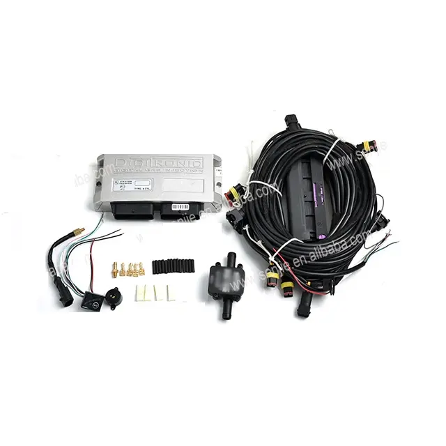 Kit de conversión glp/ecu digitronic, 4cyl/4 pines, arnés ecu