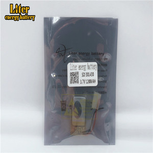 3,7 v lipo battery 301430 120 mAh small size rechargeable lithium polymer battery - Product Image 4