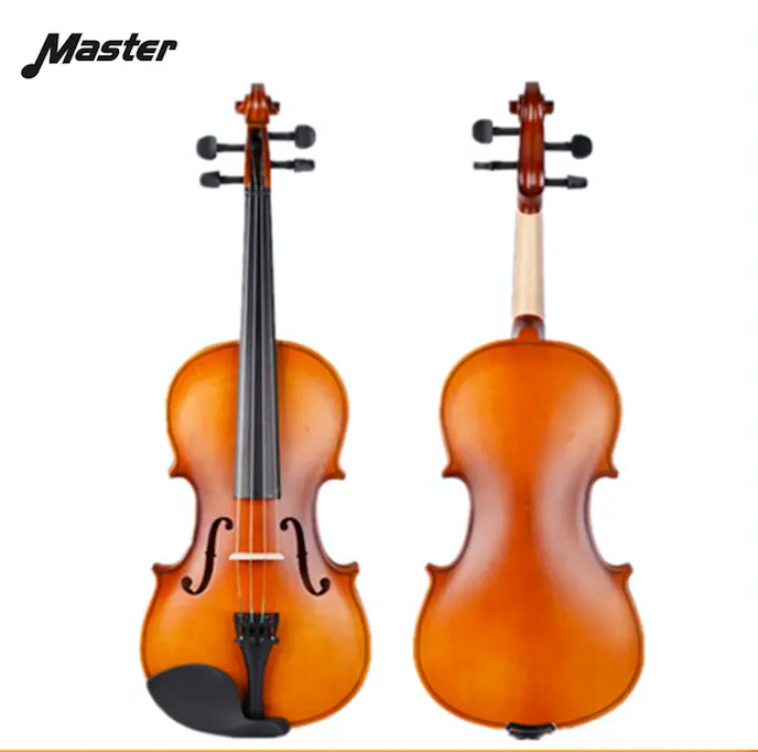 Violino stradivará profissional feito à mão, violino em miniatura