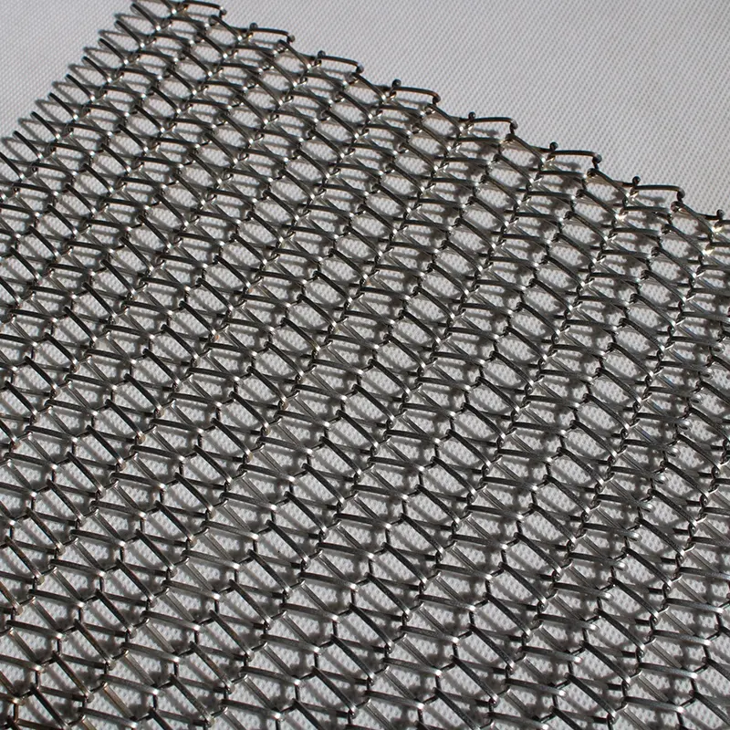 Geschweißter Gabionen käfig Aluminium-Streckmetallgitter-Crimp gitter