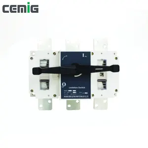 Cemig 室内室外电动 3 P 4 P AC DC 负载隔离开关 400A 自动转换开关 ats 220 v