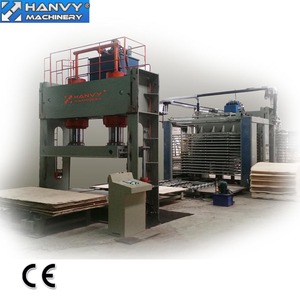 التلقائي 800ton الفيلم واجه الخشب الرقائقي الميلامين آلة الترقق 15-20/25 طبقات شهادة CE - Product Image 6