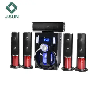 5.1 loa không dây surround kỹ thuật rạp hát tại nhà hệ thống khuếch đại với remore/USB/SD/FM