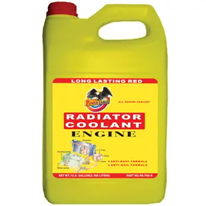 One Gallen 4 Liter Red Radiator Coolant Concentrate Plastic Bottle Car Engine Cooling For Car Care