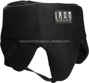 Hoge Prestaties Ijzeren Pons IP-1502 Liesbeschermer Dubbele Mesh Haak N Lus Sluiting Dikke Vulling Sport Veiligheid Beschermer Geen Fout - Product Image 1