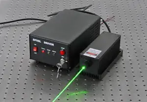 faible bruit 532nm 100mw dpss laser vert