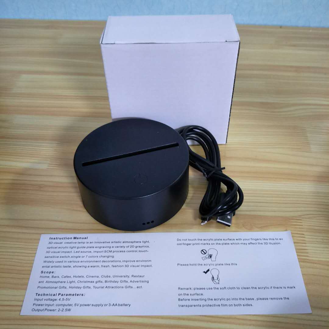 7 colori-solo base nera (senza acrilico)