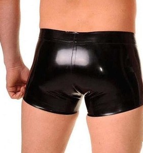 100% <span class=keywords><strong>de</strong></span> látex <span class=keywords><strong>de</strong></span> ropa interior para hombre boxeadores libre <span class=keywords><strong>de</strong></span> látex ropa interior elástica Sexy - Product Image 6
