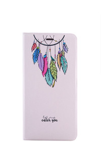 2017 Forro estuche protectora de PU TPU agenda elegante plumaje para iphone 7 7plus celular - Product Image 5