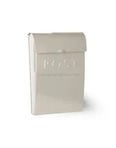 H004 Wall Mounted Outdoor Metal Mail Box Waterproof Post Box