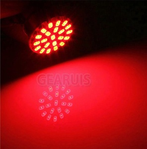 Luces LED de marcha atrás para coche, OEM, S25, 1156, BA15S, BAU15S, 1157, BAY15D, 22 smd, 1206, 3020, <span class=keywords><strong>P21W</strong></span>, blanco, rojo, 12V - Product Image 5
