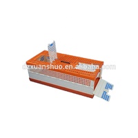 Cage de déplacement empilable pour volailles vivantes en plastique Lapin Colombe Caille Poussin