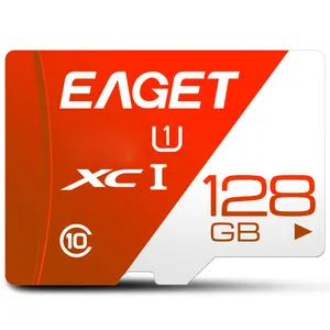 EAGET-tarjeta de memoria TF T1 Class10, UHS-I Flash Original para teléfonos, Tablet, cámara CCTV, tarjeta MINI SD