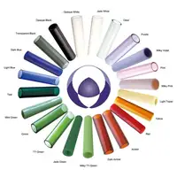 Colored Borosilicate Glass Tube, Cutting, Heat Resistant