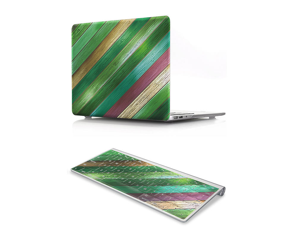 Couleur bois fissure-Multicolore