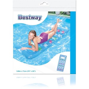 Bestway 43040 không khí phòng chờ Nệm 188x71 cm Hồ Bơi Phao Phụ kiện cho thoải mái bơi lội và thư giãn - Product Image 6