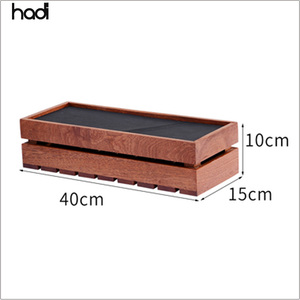 Material de catering Arabia Saudita soporte y elevadores de alimentos combinados de madera, estantes de exhibición de buffet de postres modernos para la venta - Product Image 6