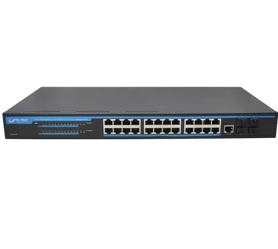 L3 yönetilen 24G + 4G SFP uplink gigabit Ethernet 24 port PoE anahtarı için kablosuz erişim noktası.