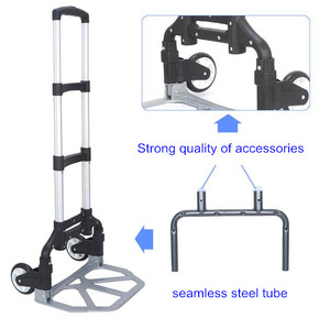 Chariot pliable WBD, chariot de courses pliable et populaire - Product Image 2