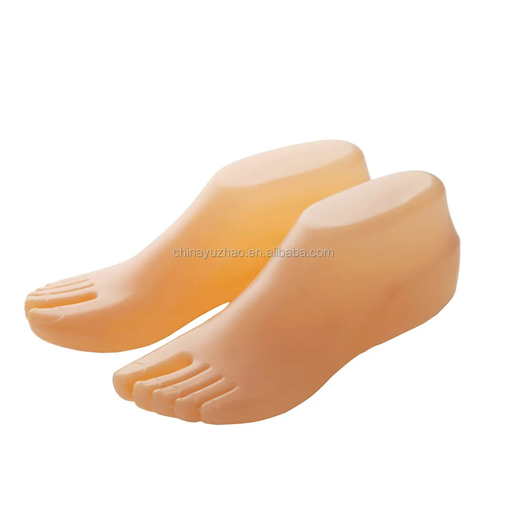 Wholesale Plastic feet mannequin cheap foot model M0026-RJ2