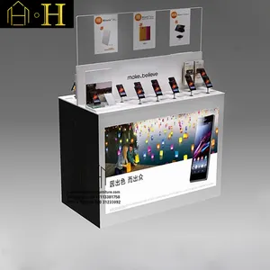 Design de contador de móveis de loja de telemóvel loja de telemóvel design de varejo para loja de celular loja de varejo