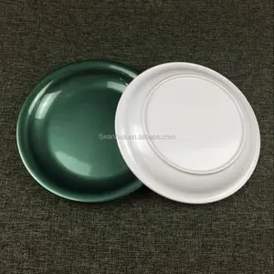 Melamine गुलाब सोने चार्जर प्लेटें