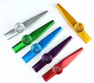 Instrument de musique Kazoo personnalisé incroyable professionnel vente chaude jouet Musical Kazoo Instruments de musique Kazoo en métal ultraléger - Product Image 1