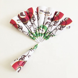 Dùng Một Lần Tùy Chỉnh In Cuộn <span class=keywords><strong>Ice</strong></span> <span class=keywords><strong>Cream</strong></span> Gelato Cup Giấy Cone Sleeve - Product Image 3