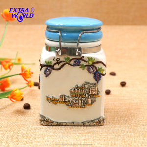Personnalisé Date Gros Touristique Souvenir Cadeau Autriche De Bonbons En Céramique Joint Pot Avec Oem Et Odm Acceptable - Product Image 1