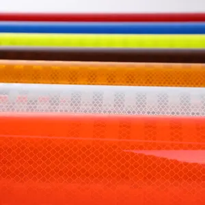 1.22*45.7m HIP/EGP Acrylic PET Reflective Material Engineer Grade Prismatic Reflective Sheeting For Traffic