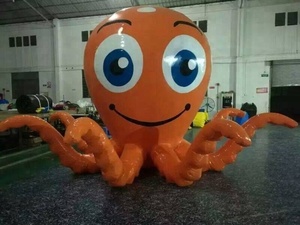 Globo Inflable Personalizado con Forma de Pulpo, Pulpo Inflable Publicitario con Rociador de Agua - Product Image 3
