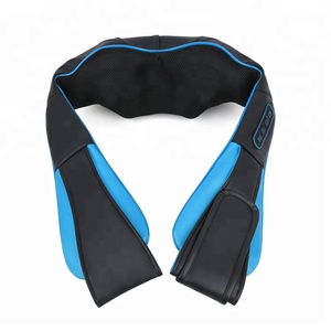 Masajeador eléctrico Shiatsu para cuello, hombros y espalda, cinturón ajustable, dispositivo de masaje de calor para hombros y cuello - Product Image 3