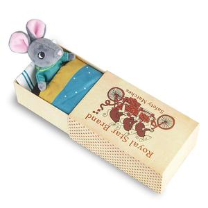 Customized Plush Animal Toy In The Box Matchbox Mouse Toy